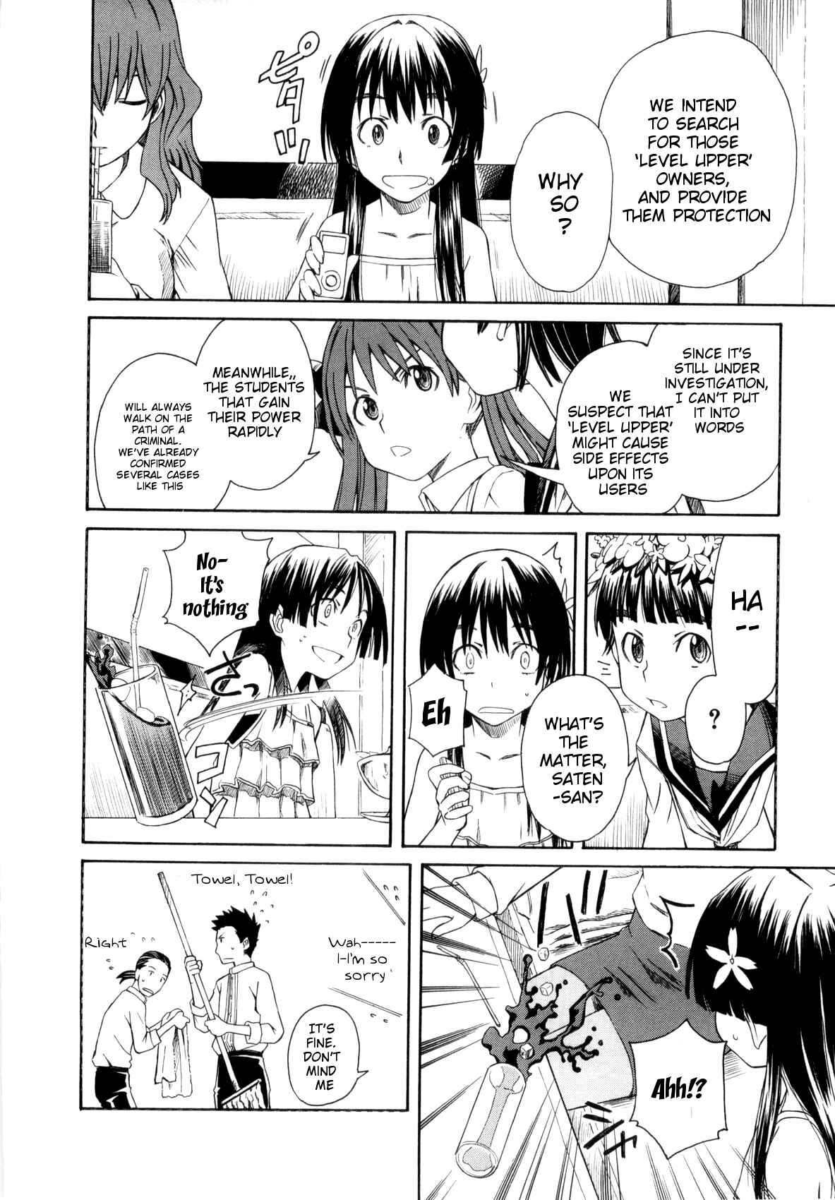 Toaru Majutsu no Index Gaiden: Toaru Kagaku no Railgun Chapter 8 - Page 24