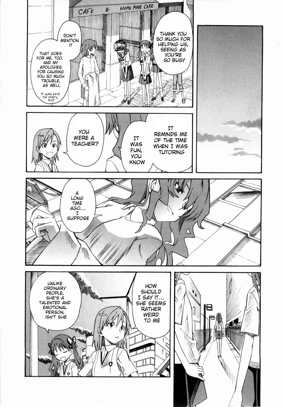 Toaru Majutsu no Index Gaiden: Toaru Kagaku no Railgun Chapter 8 - Page 26