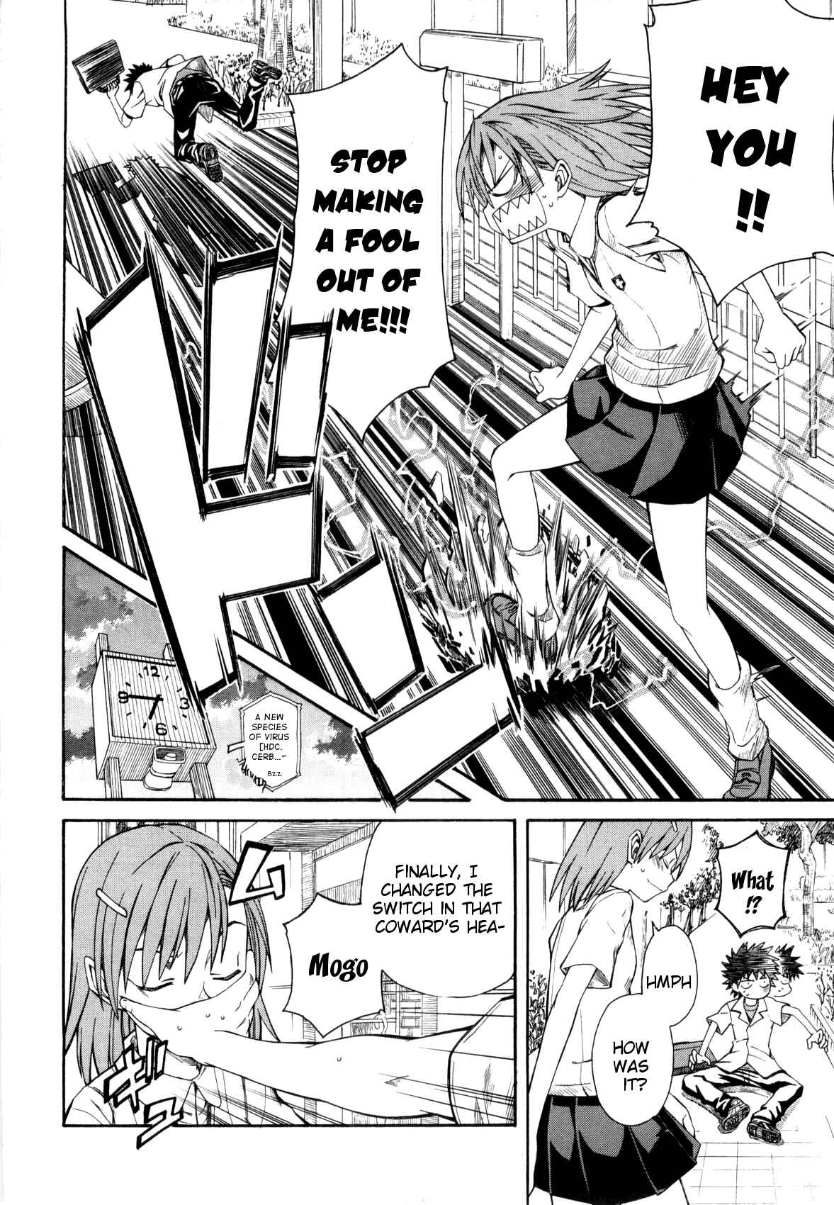 Toaru Majutsu no Index Gaiden: Toaru Kagaku no Railgun Chapter 8 - Page 32