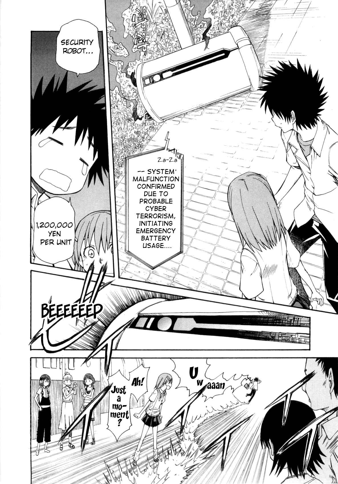 Toaru Majutsu no Index Gaiden: Toaru Kagaku no Railgun Chapter 8 - Page 34