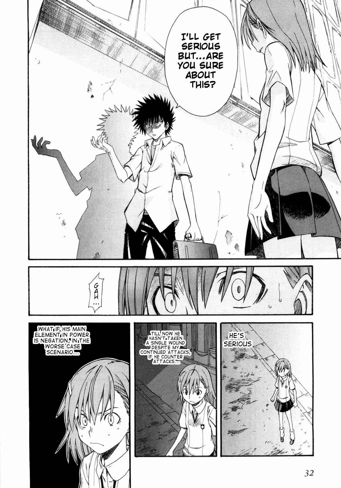 Toaru Majutsu no Index Gaiden: Toaru Kagaku no Railgun Chapter 8 - Page 36
