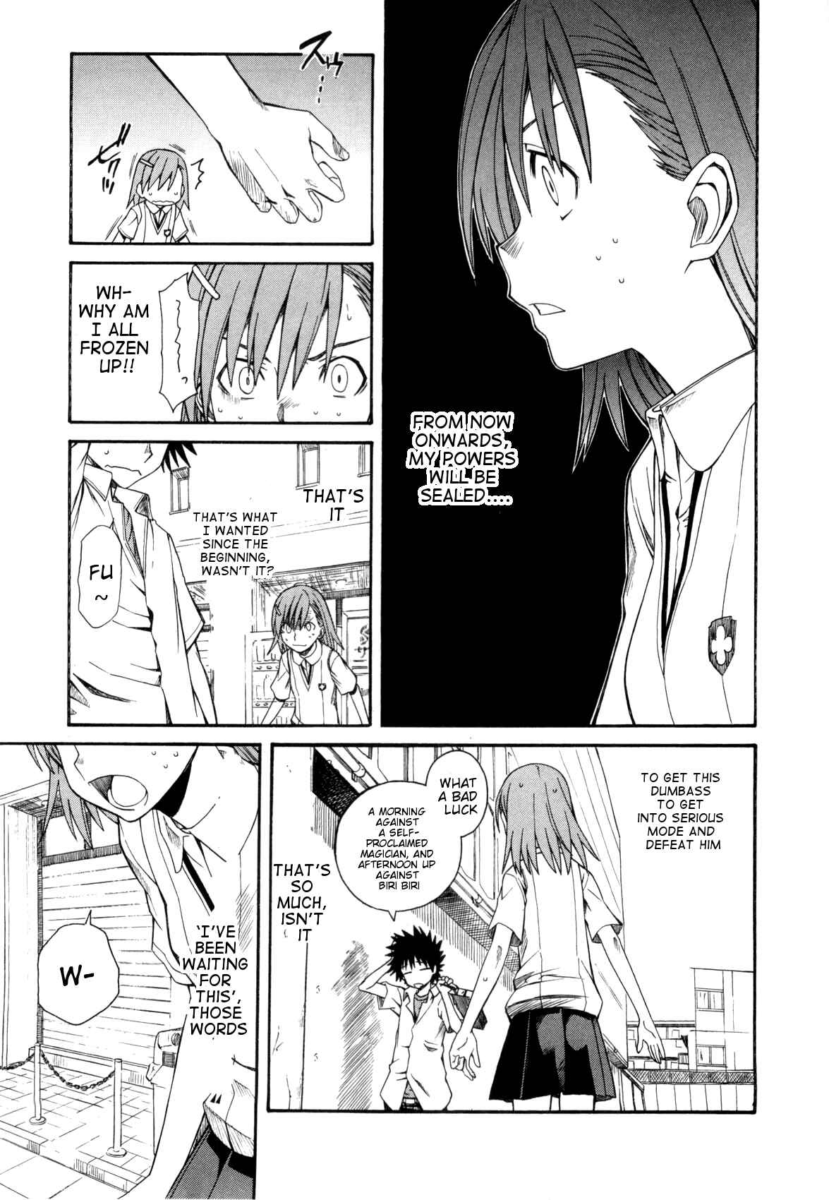 Toaru Majutsu no Index Gaiden: Toaru Kagaku no Railgun Chapter 8 - Page 37