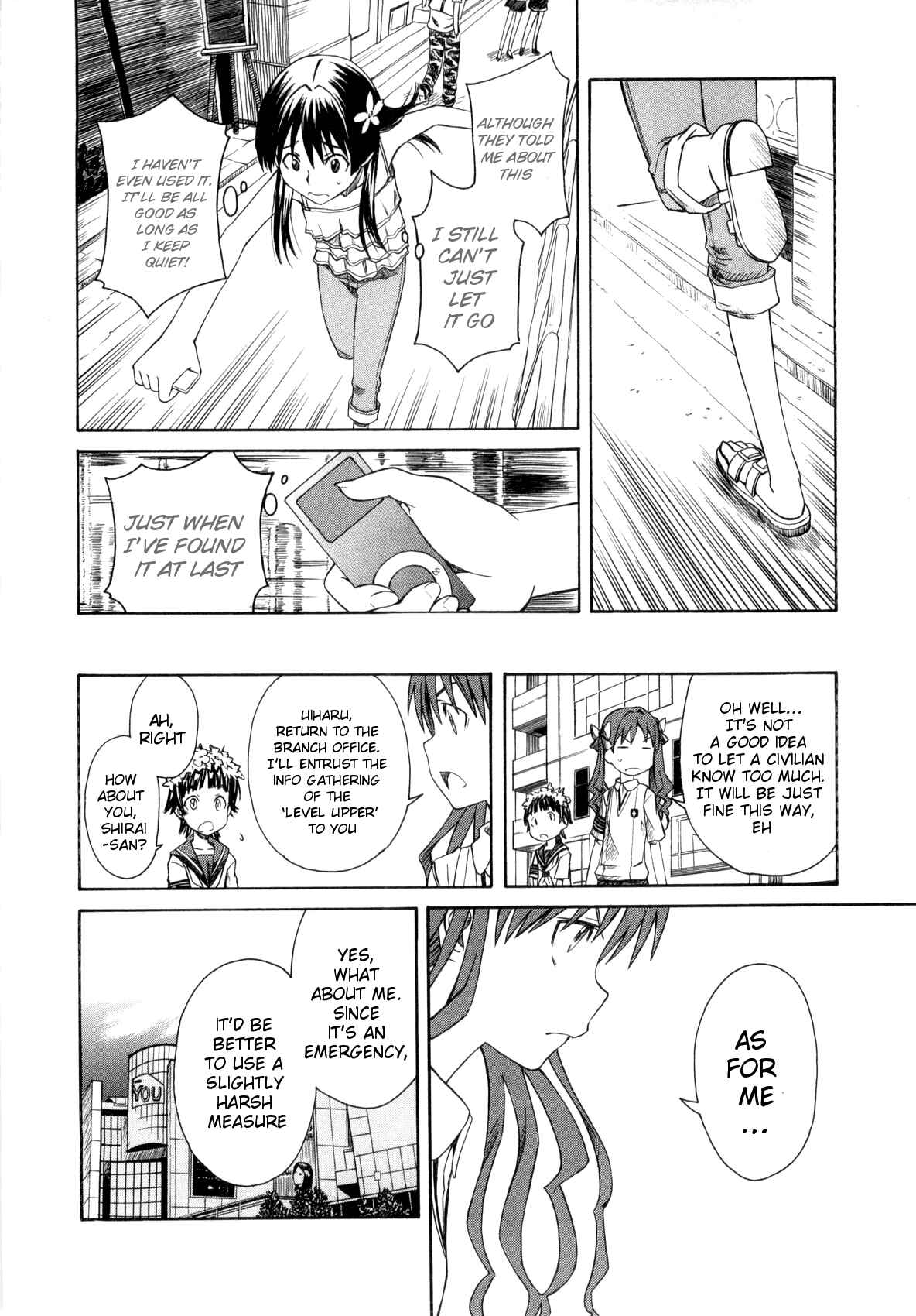 Toaru Majutsu no Index Gaiden: Toaru Kagaku no Railgun Chapter 8 - Page 40