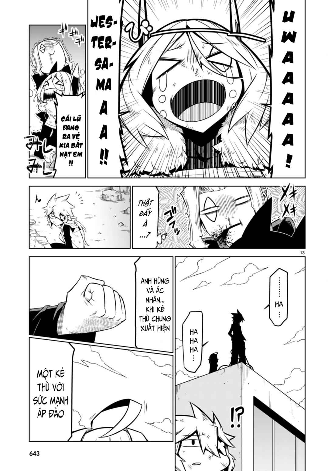 Zannen Onna Kanbu Black General-san Chapter 142 - Page 16