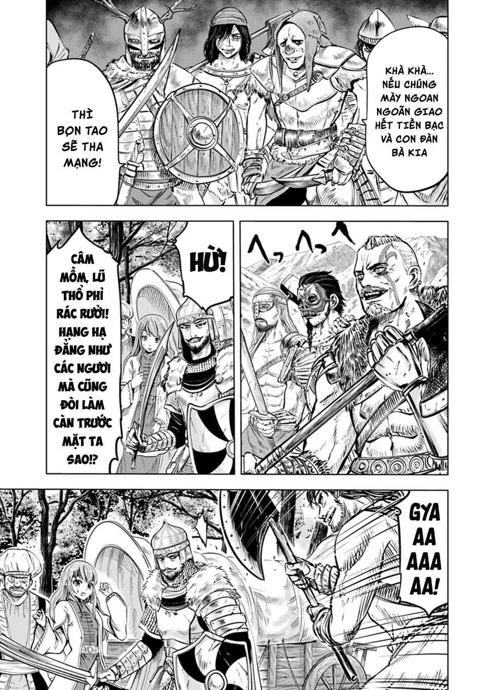Oukoku e Tsuzuku Michi - Dorei Kenshi no Nariagari Harem Life Chapter 2 - Page 1