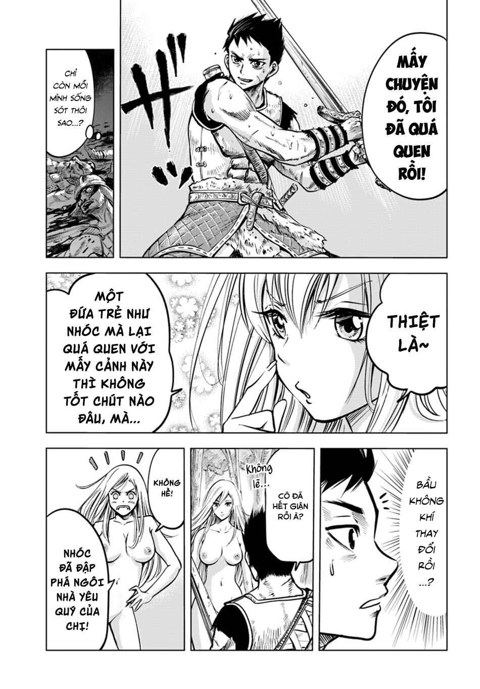 Oukoku e Tsuzuku Michi - Dorei Kenshi no Nariagari Harem Life Chapter 2 - Page 35