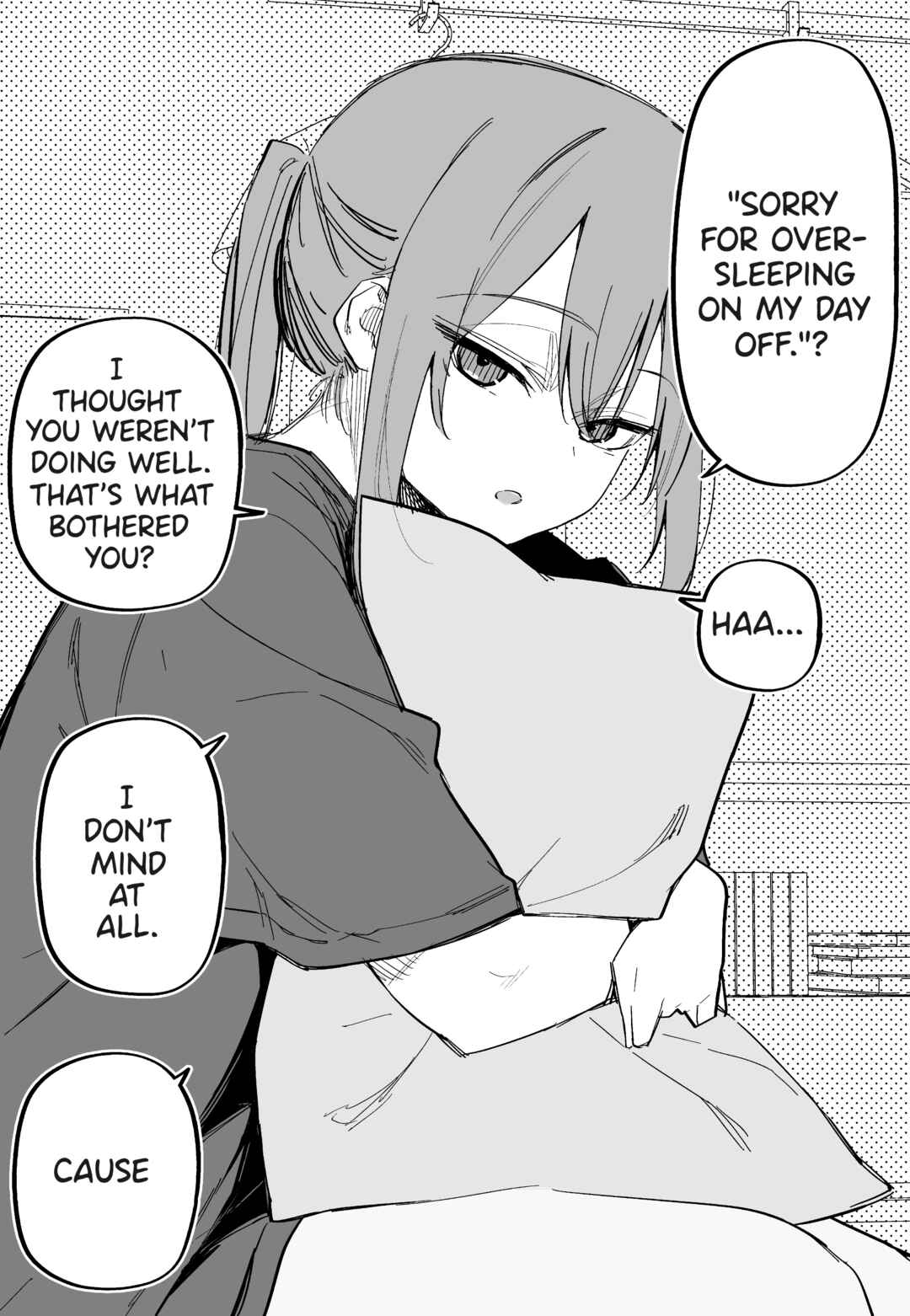 Moto Azadarake no Kanojo ga Shinpai de Chapter 13 - Page 1
