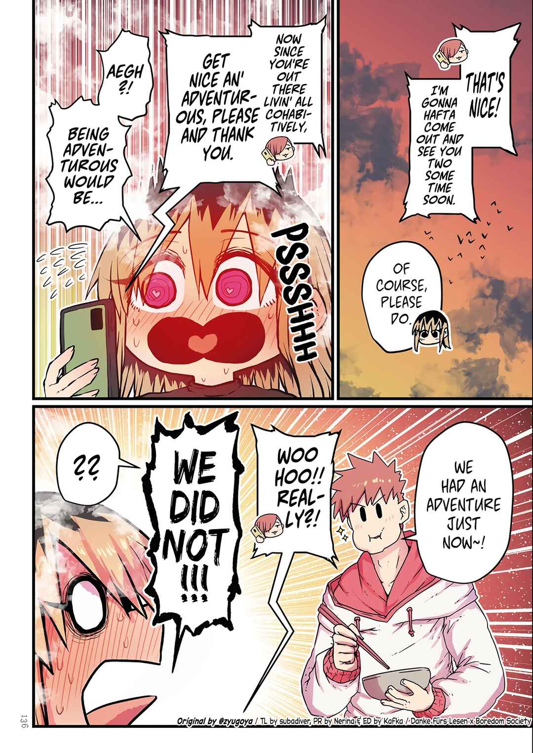 Batsuichi de Nakimushi na Otonarisan Chapter 27.4 - Page 4