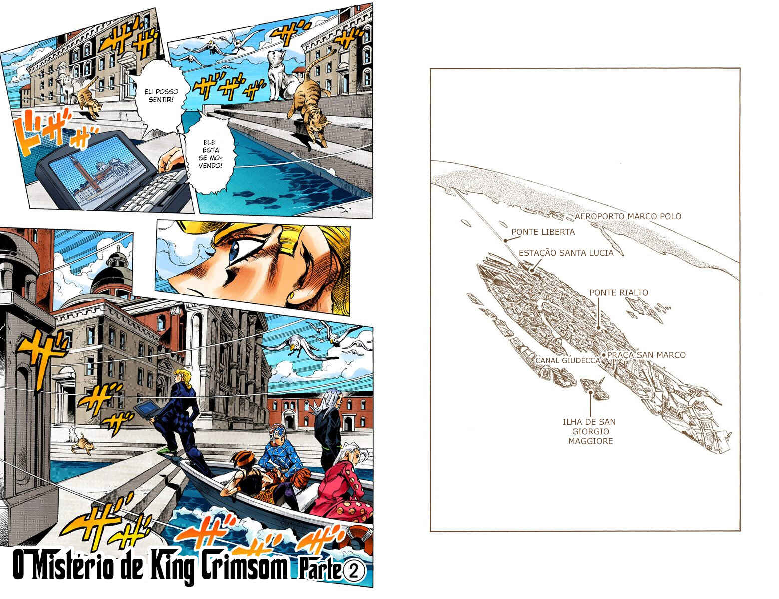 JoJo no Kimyou na Bouken: Part 5 - Ougon no Kaze Color-ban Chapter 80 - Page 1