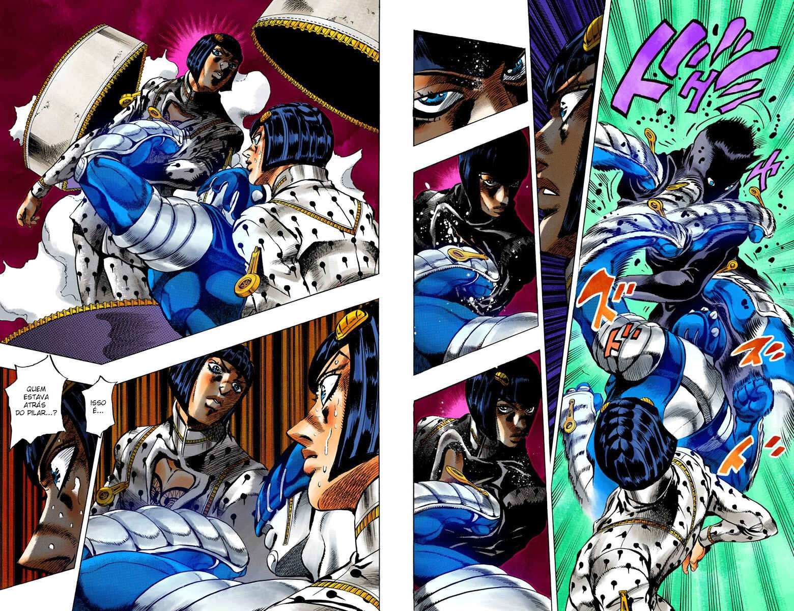 JoJo no Kimyou na Bouken: Part 5 - Ougon no Kaze Color-ban Chapter 80 - Page 8