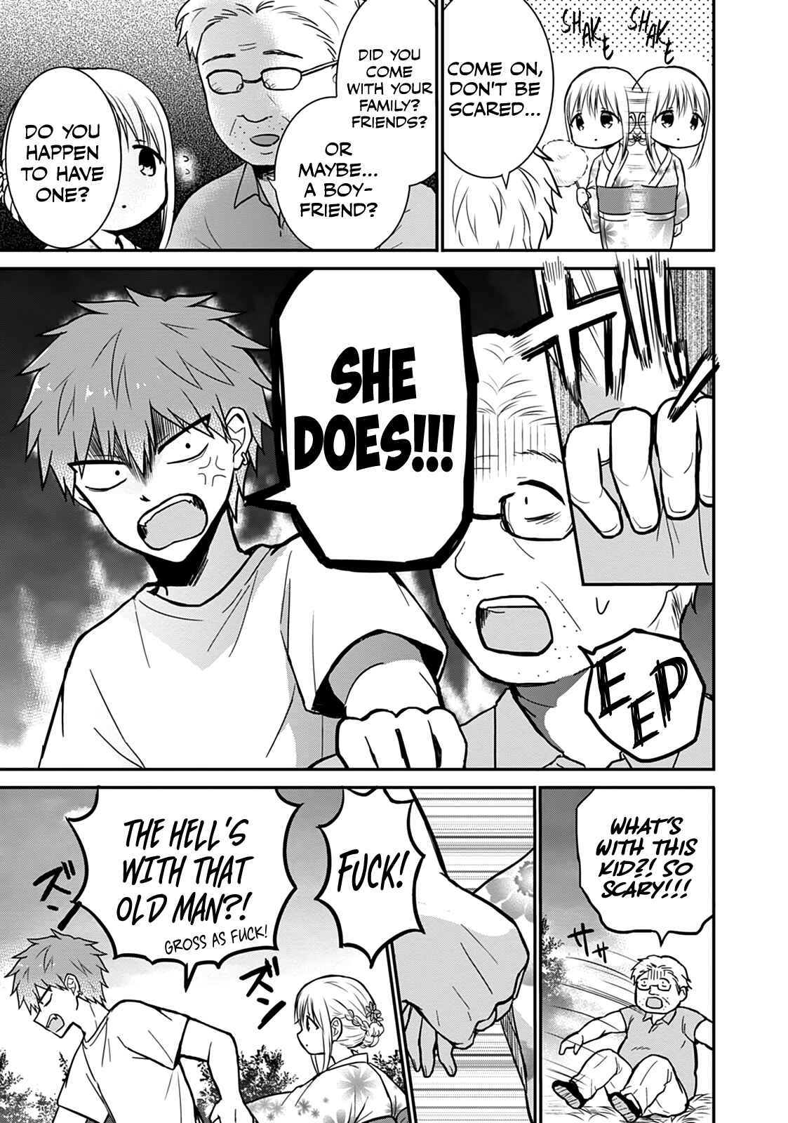 Kao ni Denai Kashiwada-san to Kao ni Deru Oota-kun Chapter 37 - Page 9