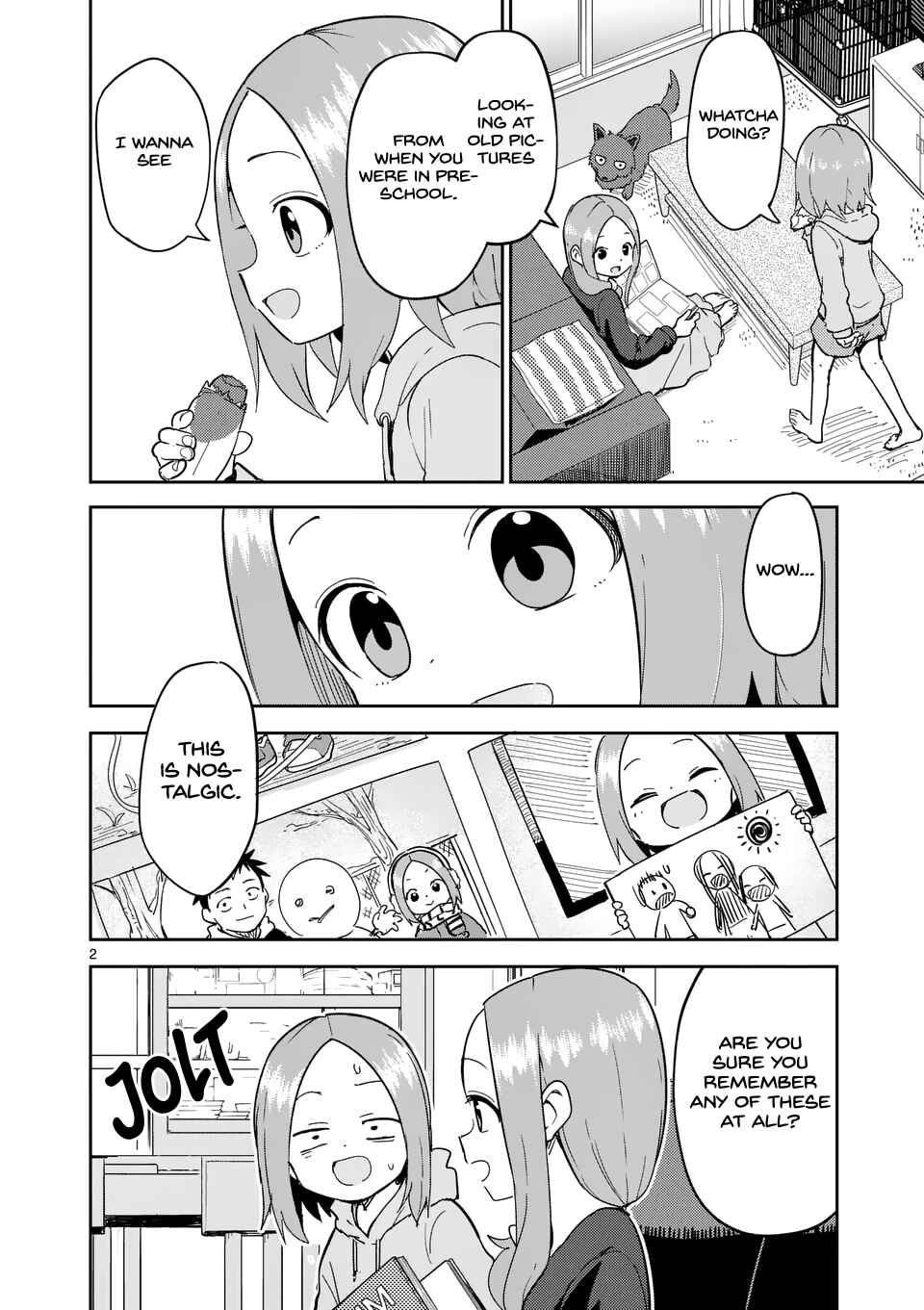 Karakai Jouzu no (Moto) Takagi-san Chapter 313 - Page 2