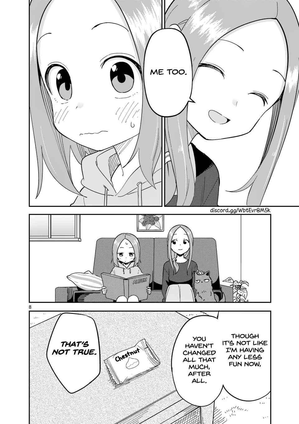 Karakai Jouzu no (Moto) Takagi-san Chapter 313 - Page 8
