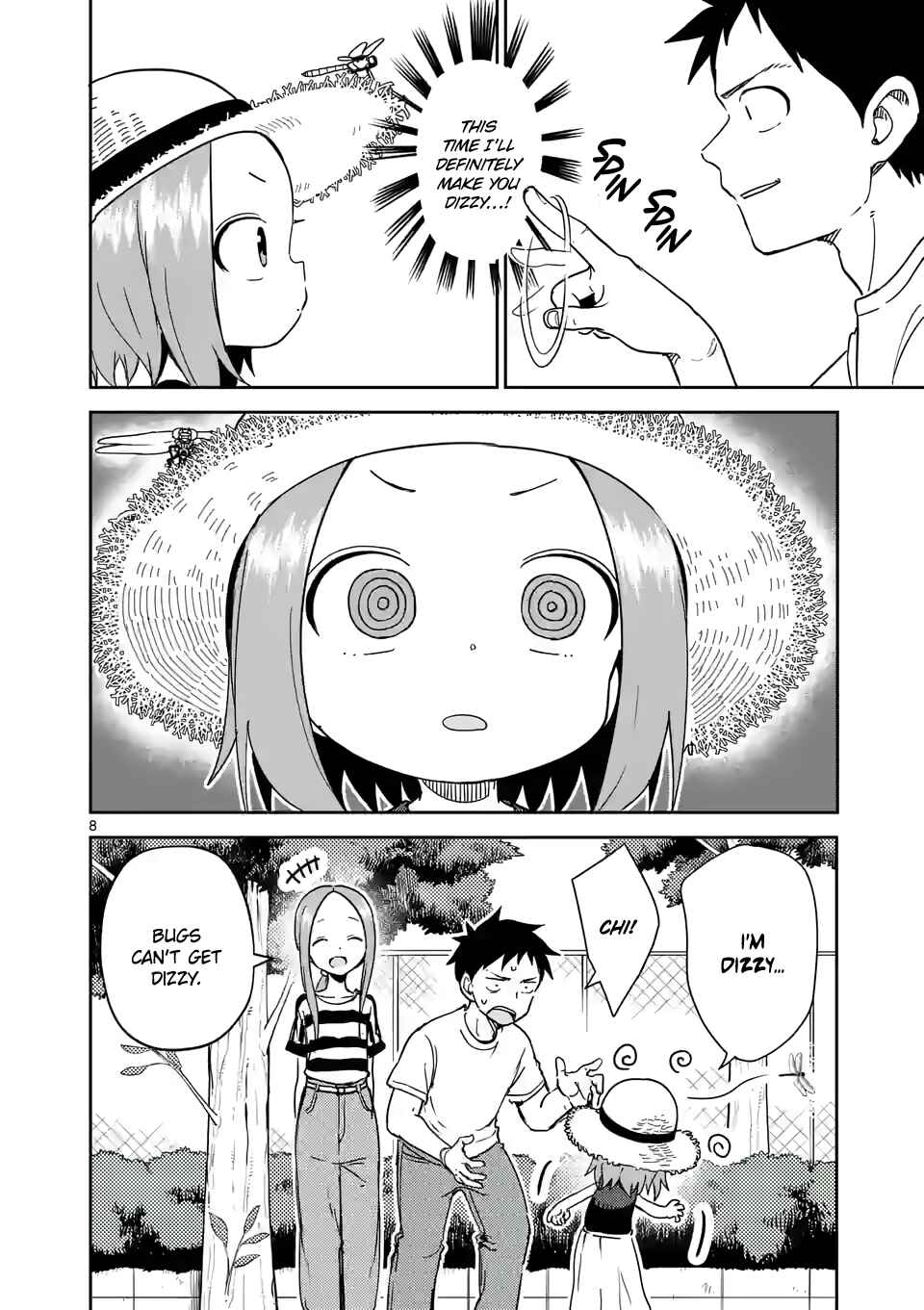 Karakai Jouzu no (Moto) Takagi-san Chapter 240 - Page 8
