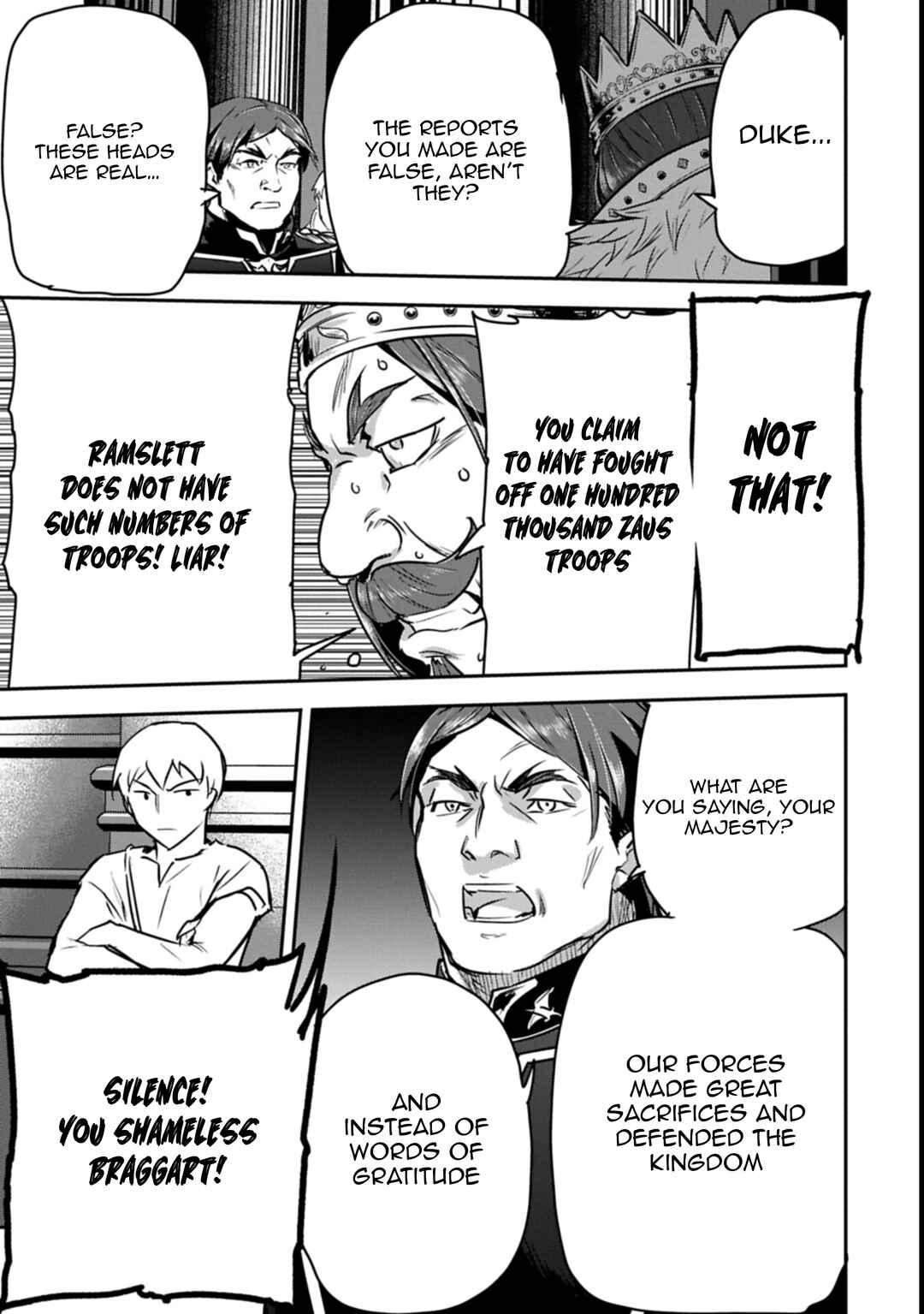 Chounin A wa Akuyaku Reijou o Doushitemo Sukuitai: Dobu to Sora to Koori no Himegimi Chapter 44 - Page 14