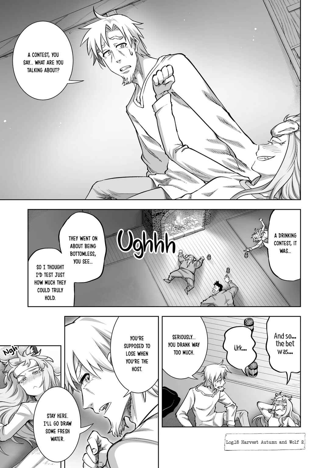 Ookami to Koushinryou: Spring Log Chapter 18 - Page 1