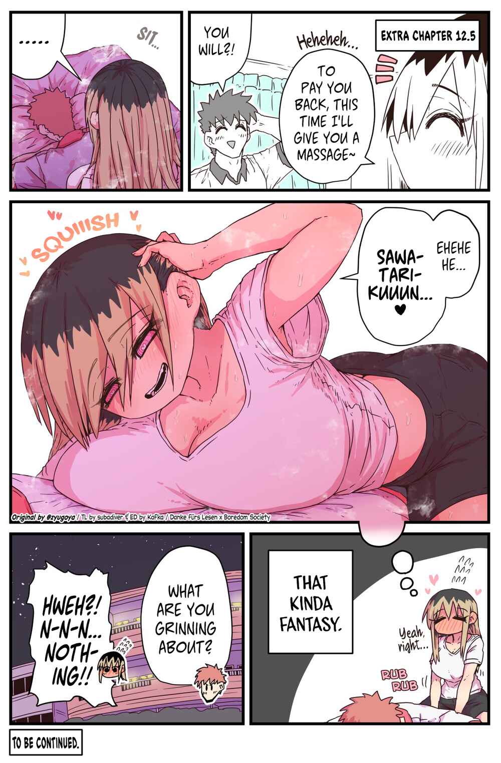 Batsuichi de Nakimushi na Otonarisan Chapter 12.5 - Page 1