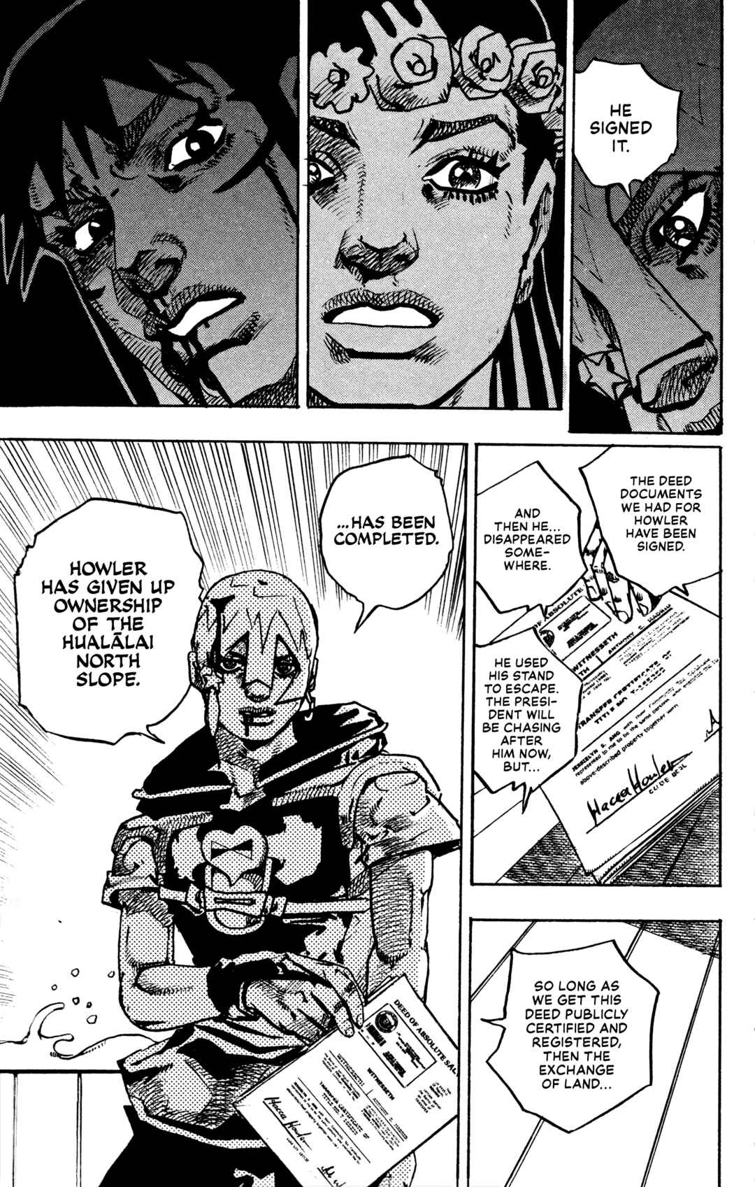 JoJo no Kimyou na Bouken Dai-9-bu: The JOJOLands Chapter 32 - Page 34