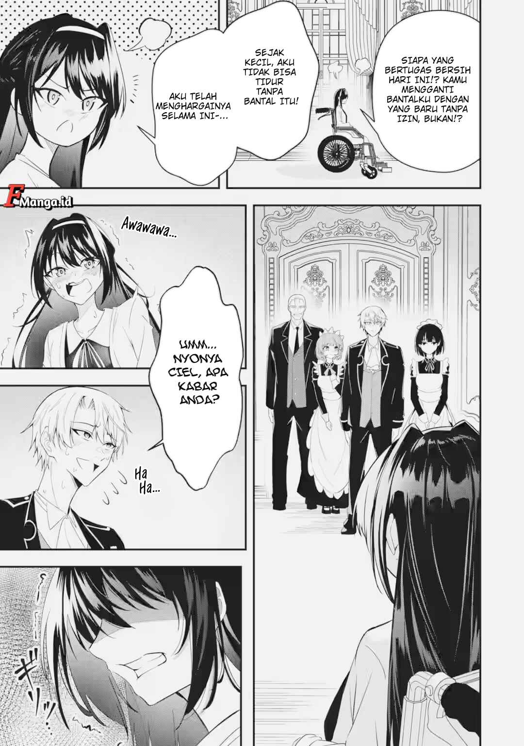 Shokei Flag no Akuyaku Kizoku ni Tensei Shita ga, Shinitakunai node Yami Mahou o Kiwamete Heroine-tachi o Sukuimasu Chapter 3.2 - Page 3