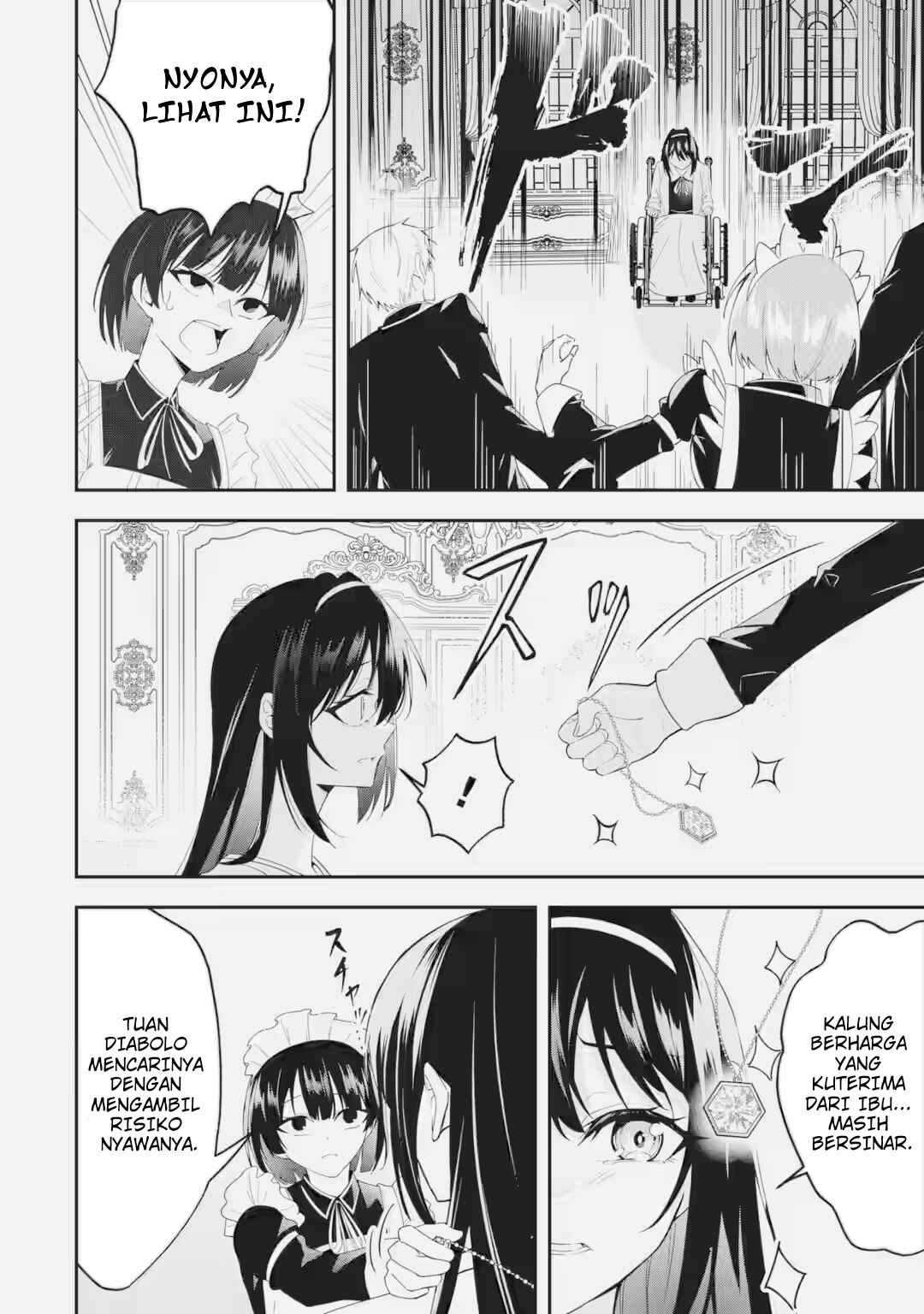 Shokei Flag no Akuyaku Kizoku ni Tensei Shita ga, Shinitakunai node Yami Mahou o Kiwamete Heroine-tachi o Sukuimasu Chapter 3.2 - Page 4
