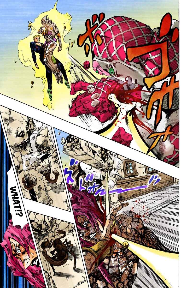 JoJo no Kimyou na Bouken: Part 5 - Ougon no Kaze Color-ban Chapter 147 - Page 10