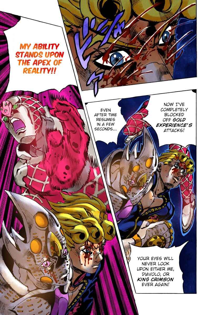 JoJo no Kimyou na Bouken: Part 5 - Ougon no Kaze Color-ban Chapter 147 - Page 17