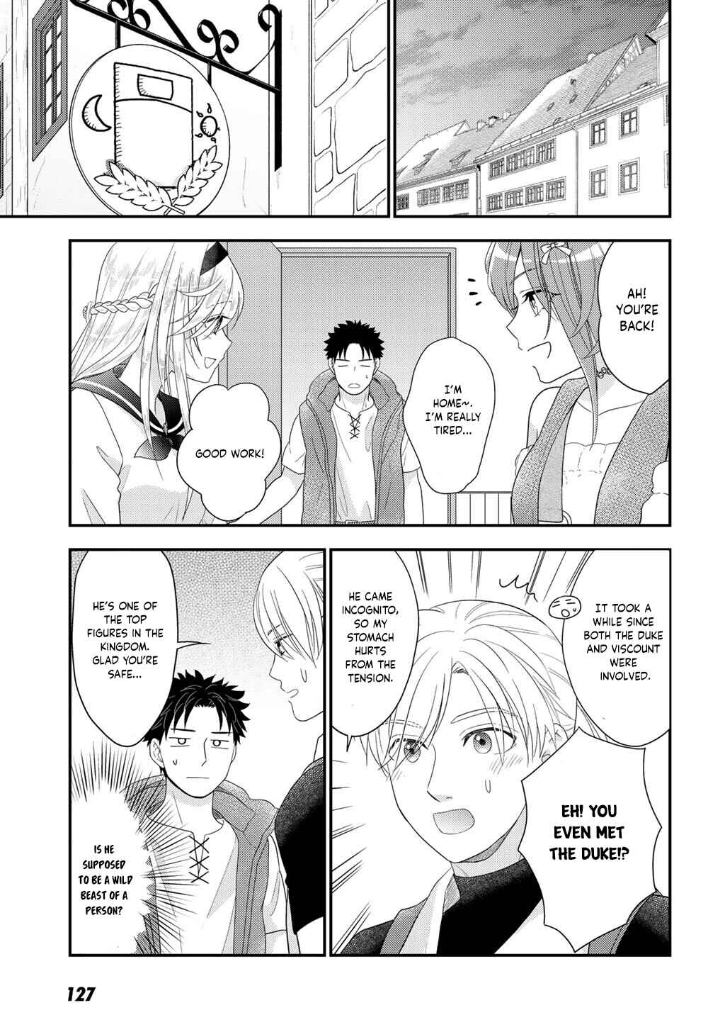 Isekai ni Kita Mitai dakedo Dou Sureba Yoi no Darou: Shachiku SE no My Pace Boukenki Chapter 33 - Page 14