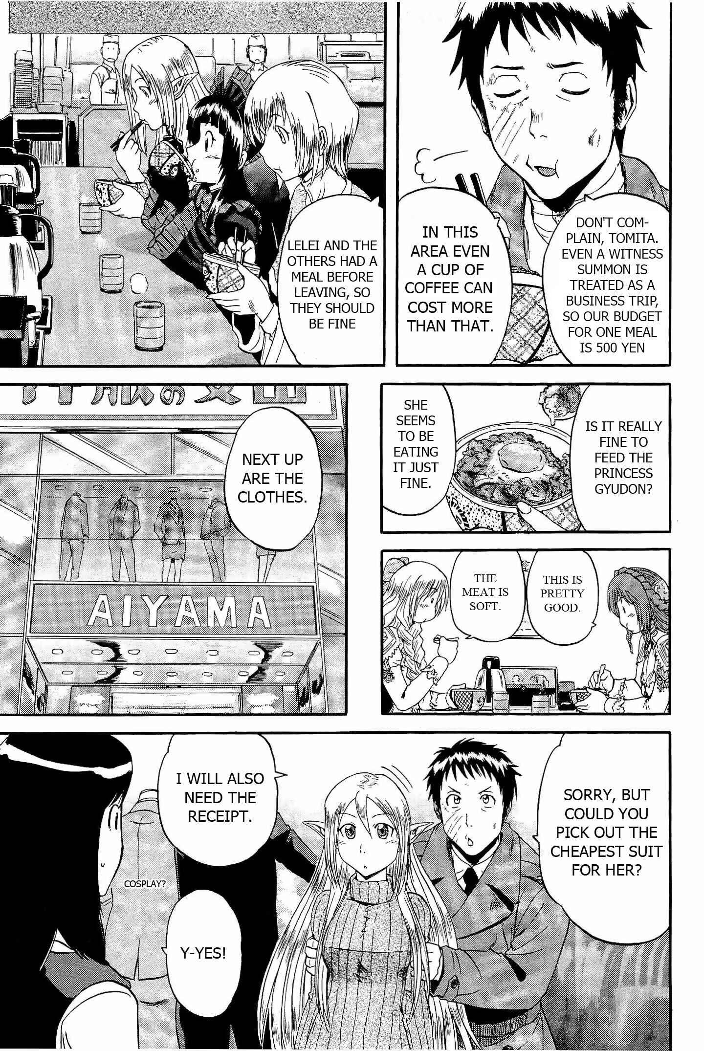 GATE - Jieitai Kanochi nite, Kaku Tatakaeri Chapter 17 - Page 24