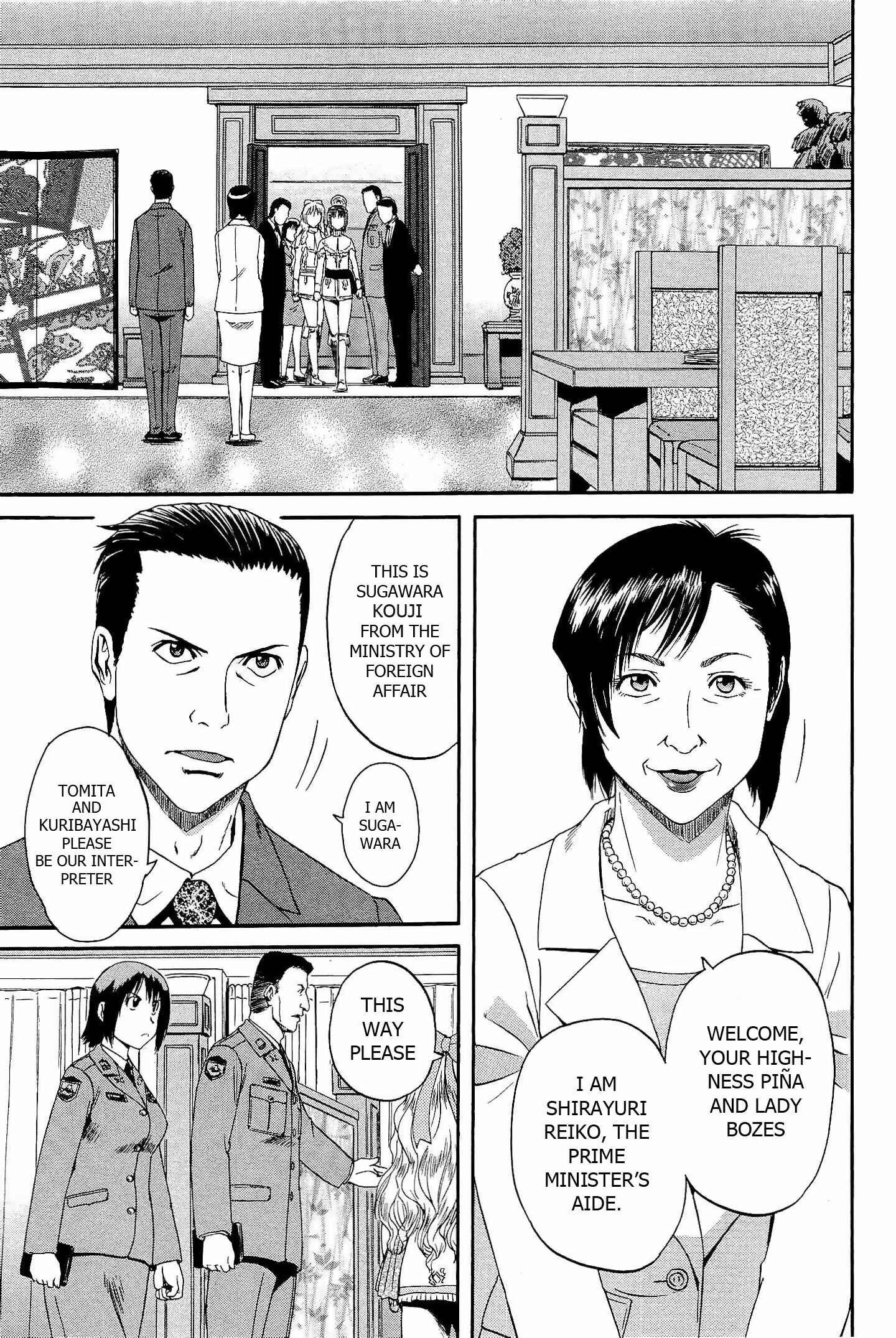 GATE - Jieitai Kanochi nite, Kaku Tatakaeri Chapter 17 - Page 28