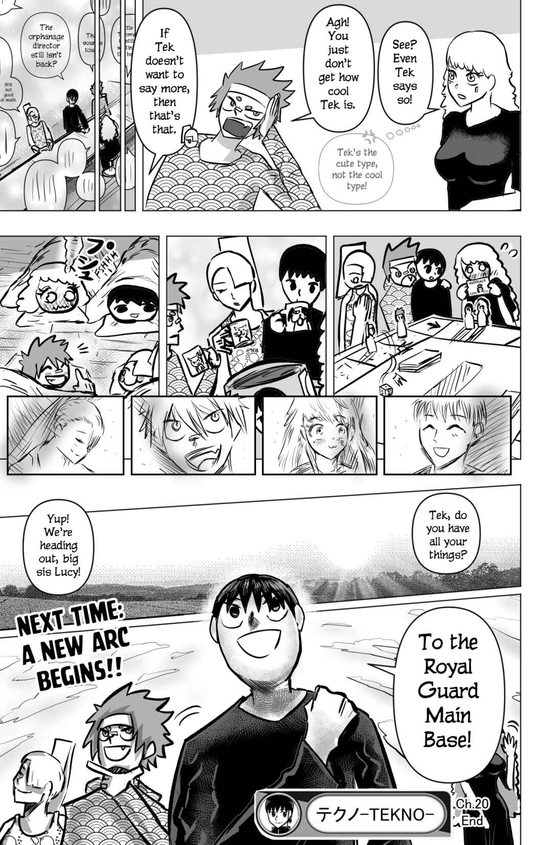 TEKNO: Sci-Fi Shonen Manga! Chapter 20 - Page 13