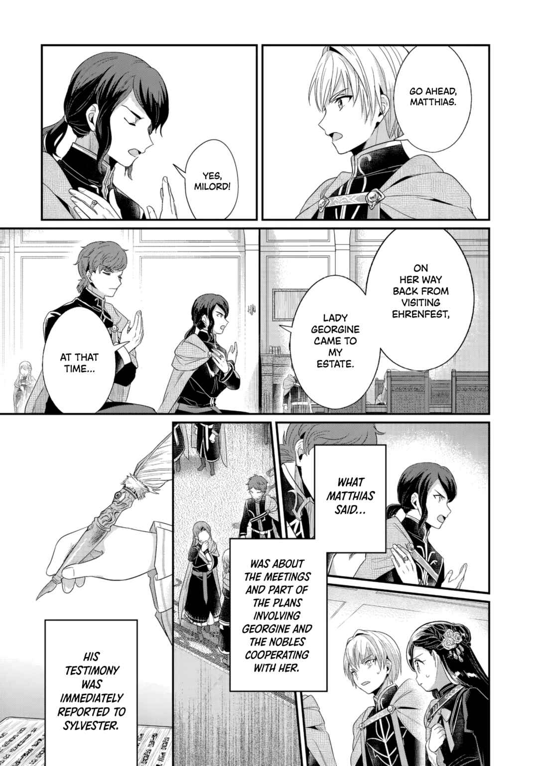 Honzuki no Gekokujou: Shisho ni Naru tame ni wa Shudan o Erandeiraremasen—Dai-5 Bu: Todaeta Chishiki o Tsunageyou! Chapter 1 - Page 9