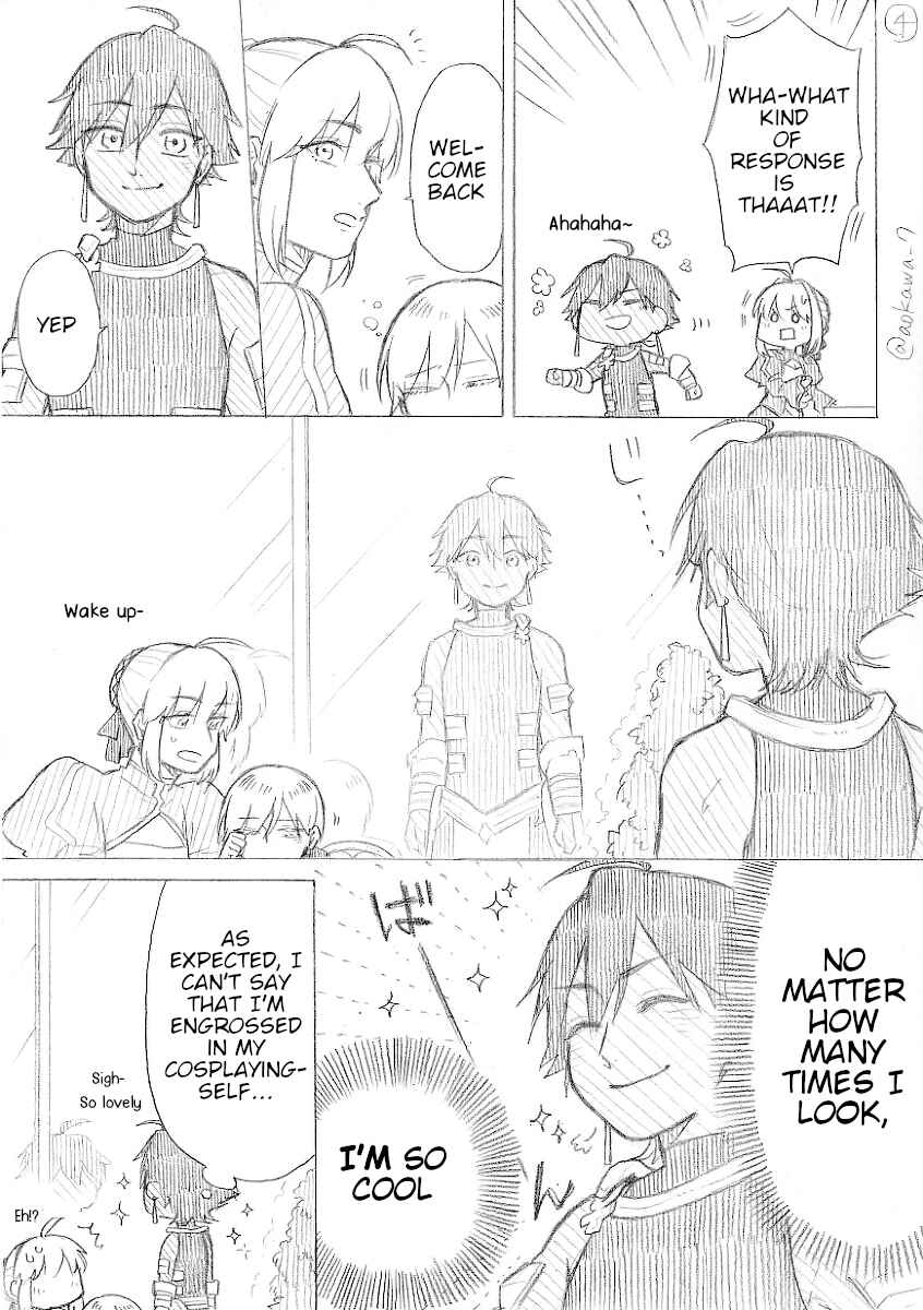 Josou Cosplayer ni Otouto ga Dekiru Manga Chapter 11.2 - Page 4