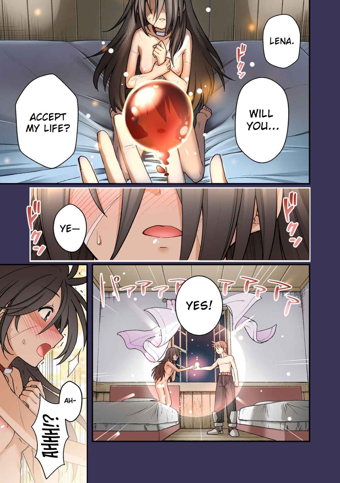 Inochiwake no Boukensha ~Fukou Shoujo wo Sukuttara Zenryoku de Suuhai Sareta node Sekinin Torazaru wo Enai~ Chapter 1 - Page 3