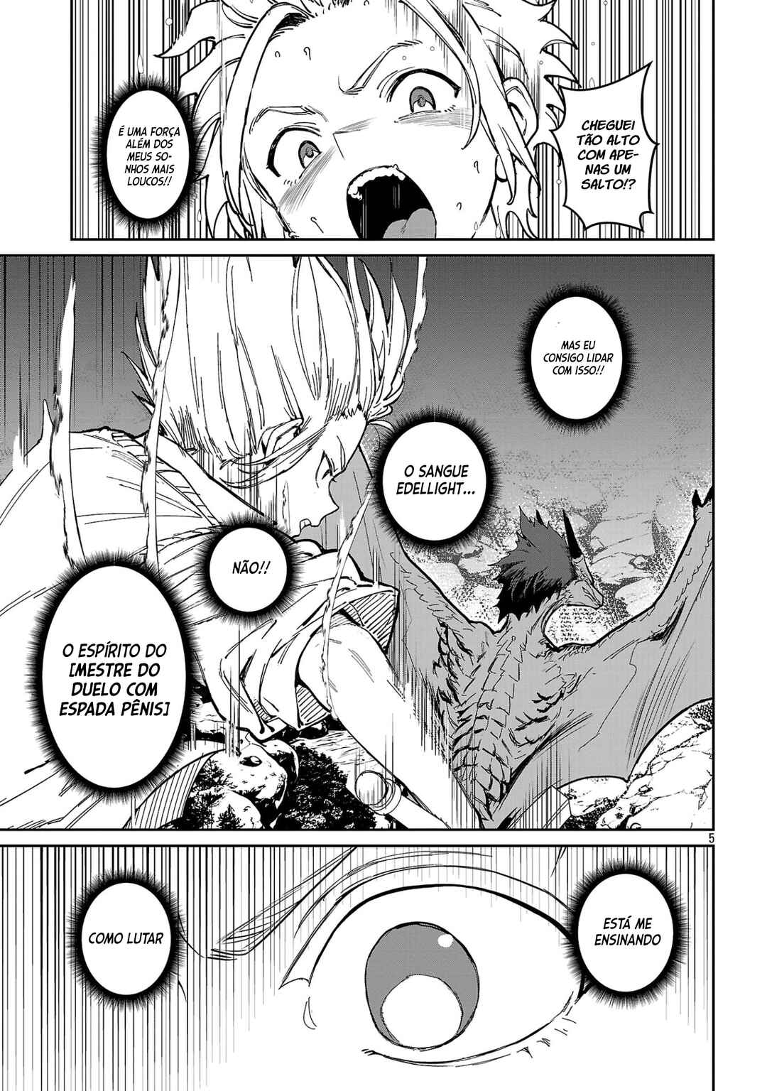 Tousan wa [Kensei], Kaasan wa [Kenshin], Boku wa [Ochi〇po Chanbara Master] Chapter 3.1 - Page 6