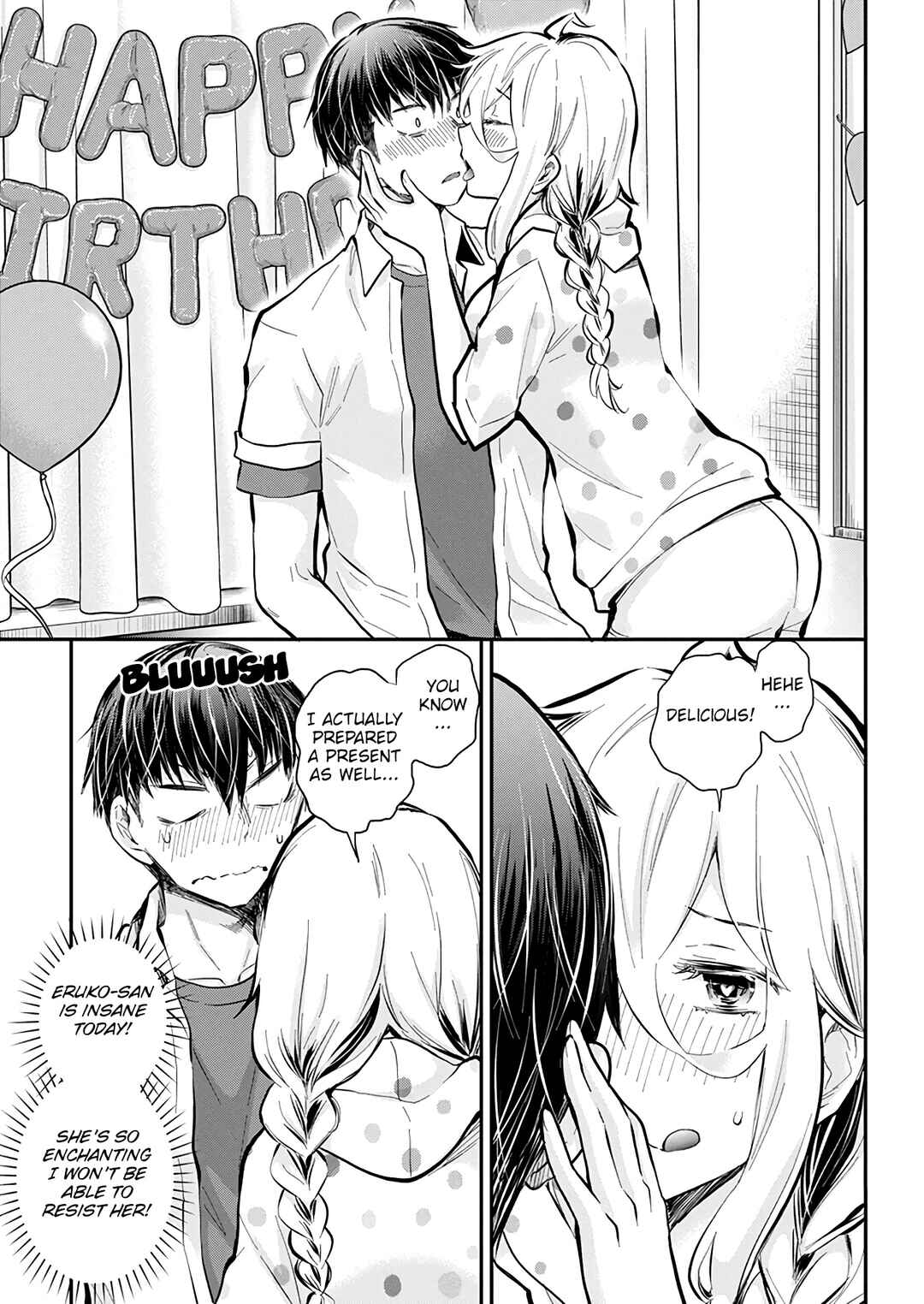 Shingeki no Eroko-san: Hen na Oneesan wa Danshi Kousei to Nakayoku Naritai Chapter 51 - Page 13