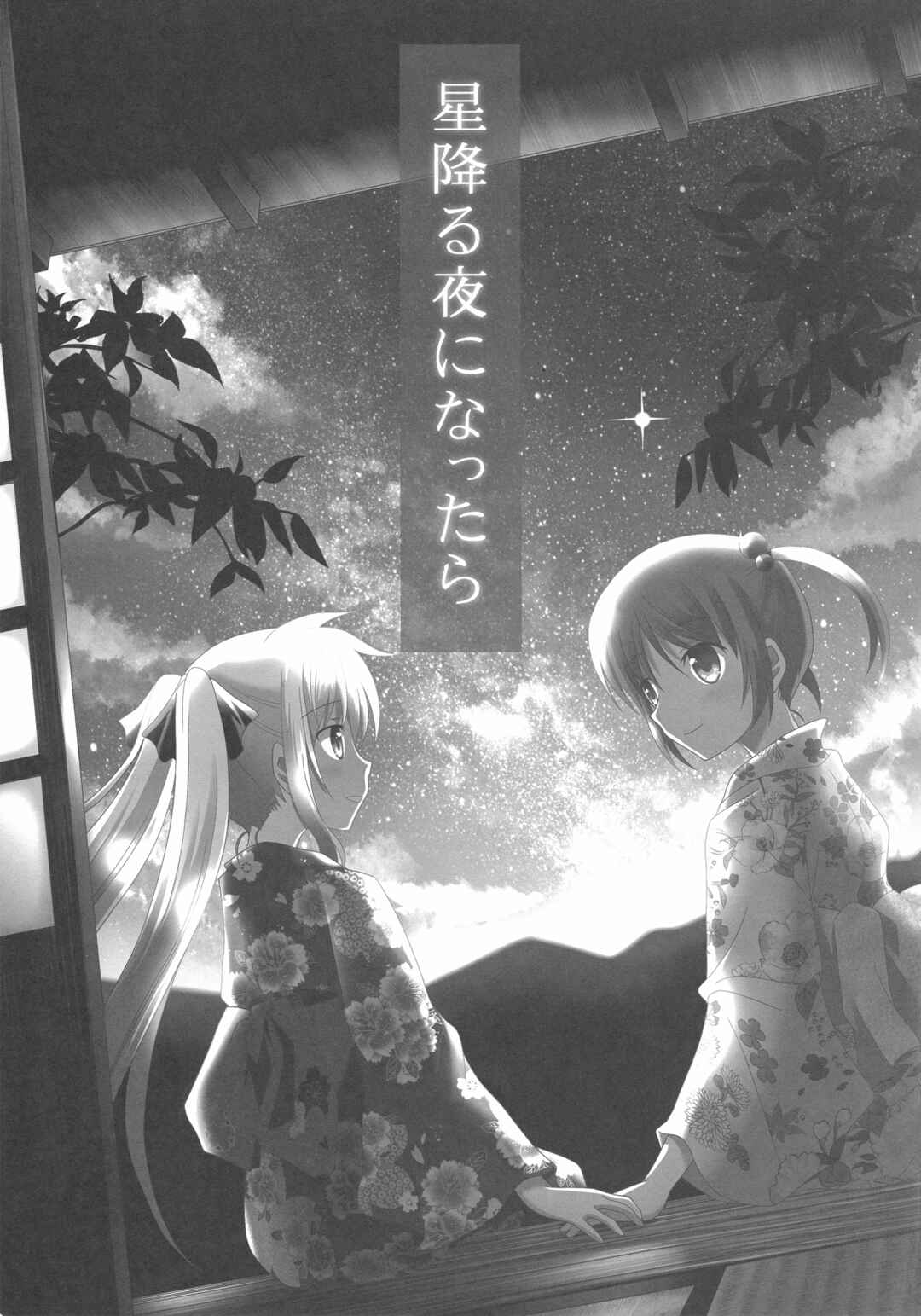 Mahou Shoujo Lyrical Nanoha - When The Starry Night Comes (Doujinshi) Chapter ? - Page 2
