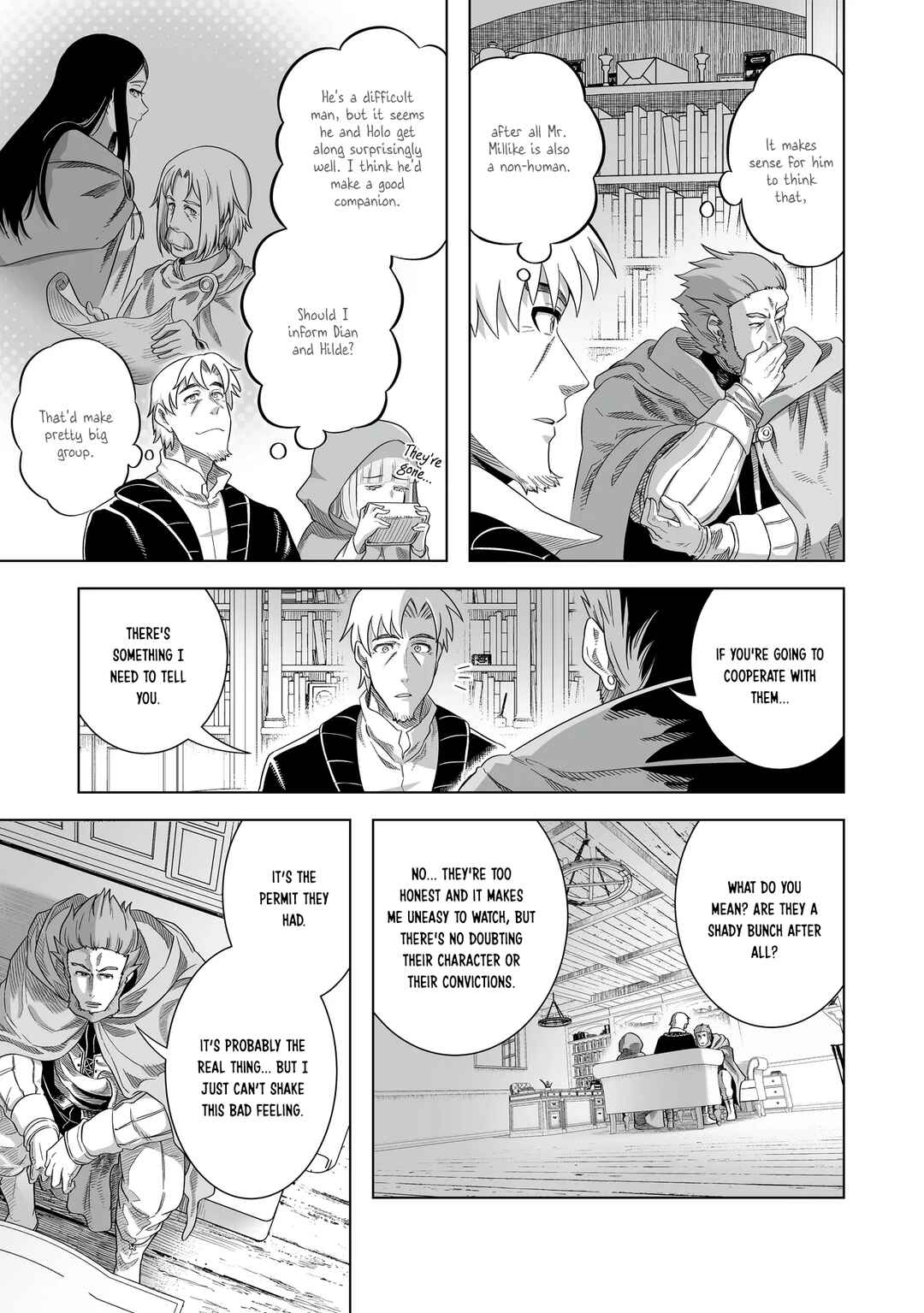 Ookami to Koushinryou: Spring Log Chapter 6 - Page 21