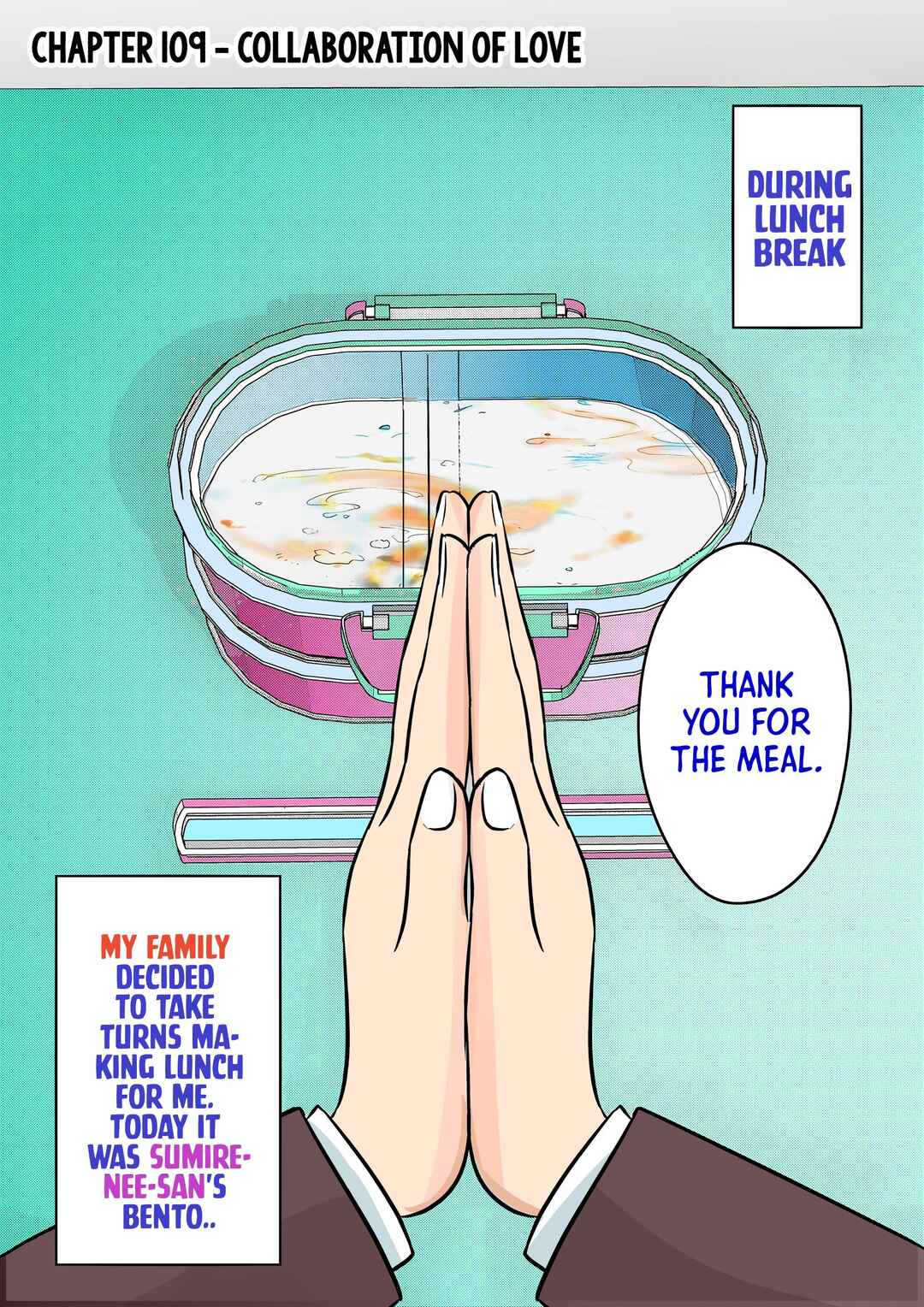Danjo-hi 1:39 no Heikou Sekai wa Omoi no Hoka Futsuu (Fan Colored) Chapter 109 - Page 1