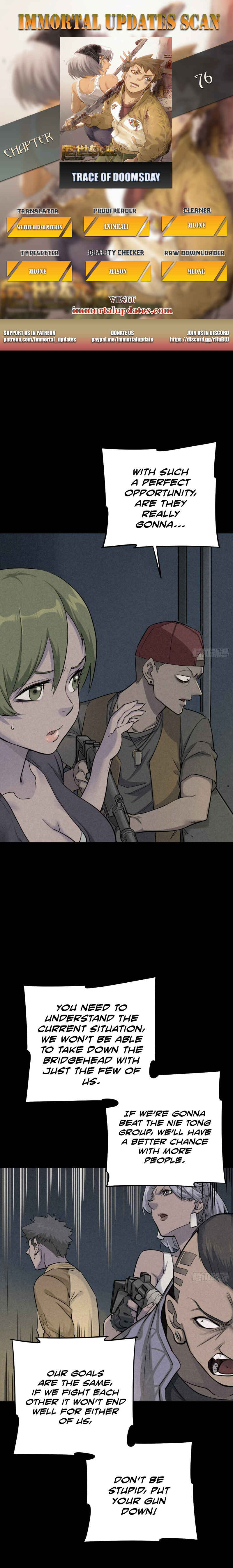 Trace of Doomsday Chapter 76 - Page 1
