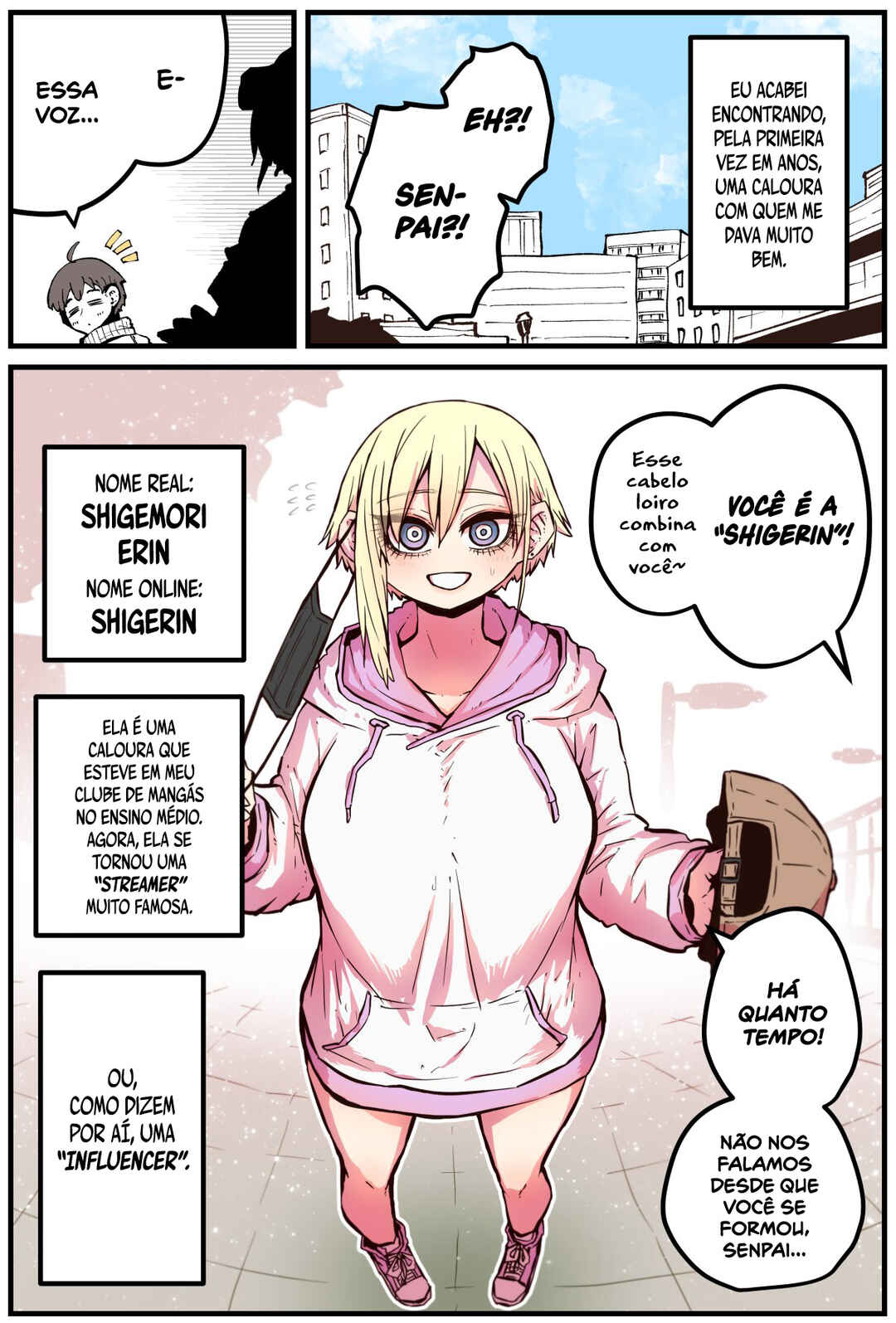 Kouhai wa Inkya Agari no Influencer Chapter 1 - Page 2