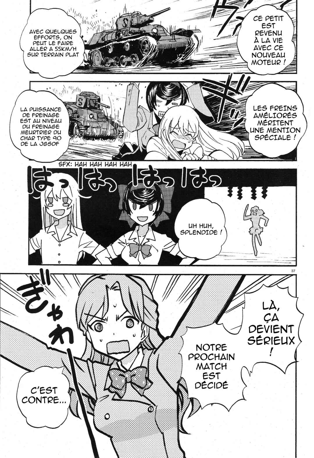 Girls und Panzer: Ribbon no Musha Chapter 8 - Page 37