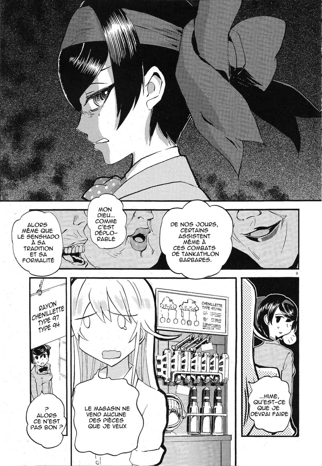 Girls und Panzer: Ribbon no Musha Chapter 8 - Page 9