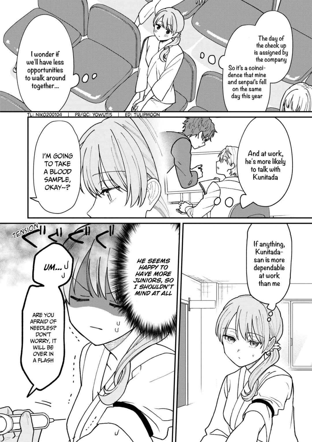 Kuuki ga "Yomeru" Shinnyuu Shain to Buaisou na Senpai Chapter 23 - Page 3