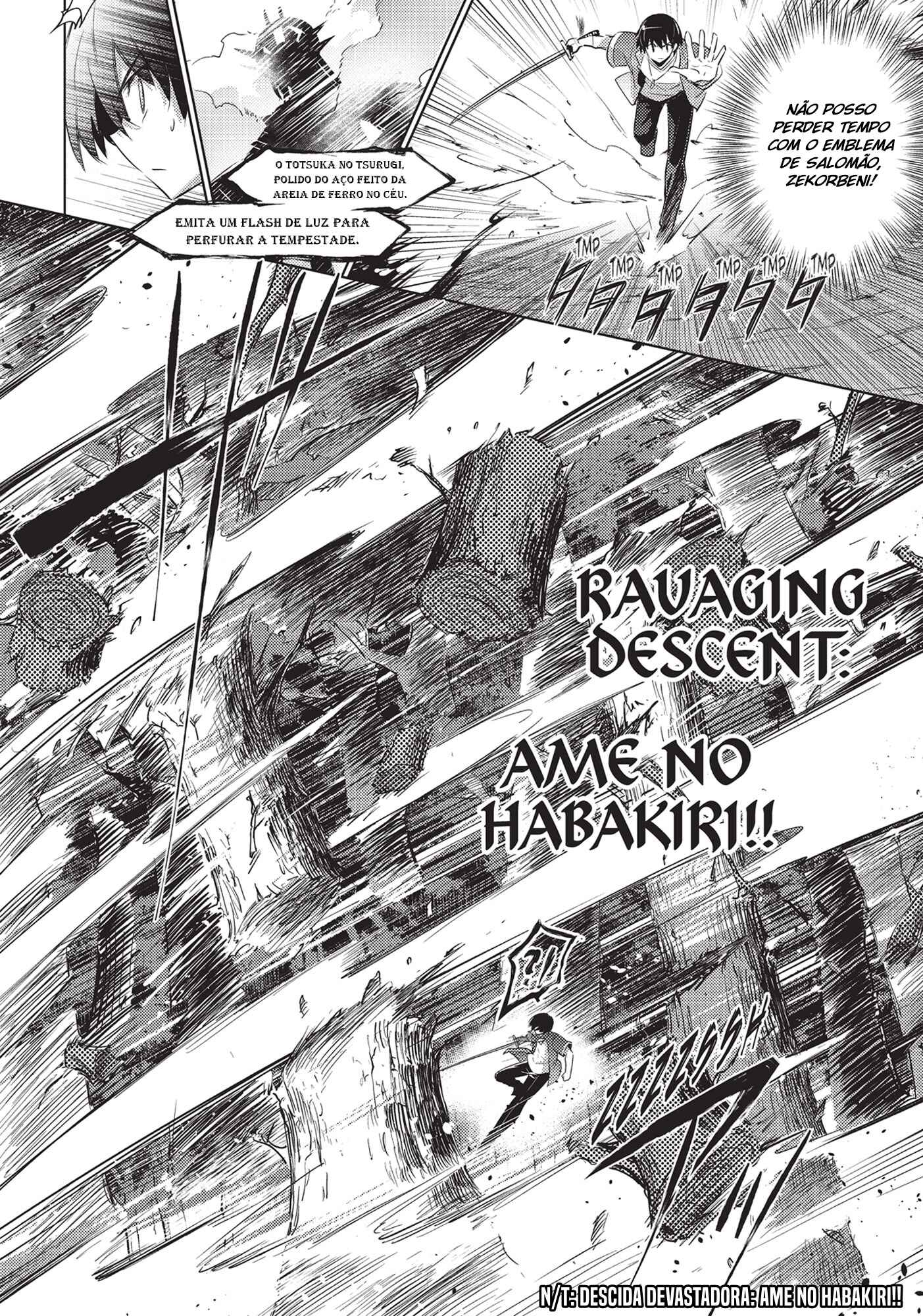 Magika no Kenshi to Shoukan Maou Chapter 74 - Page 10