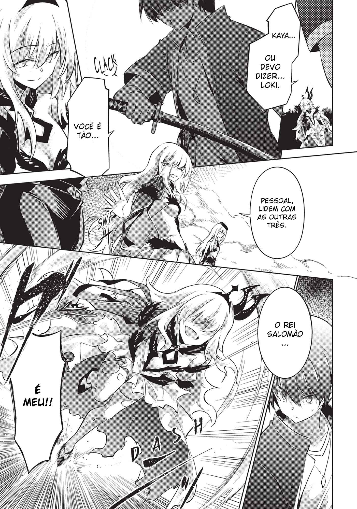 Magika no Kenshi to Shoukan Maou Chapter 74 - Page 26