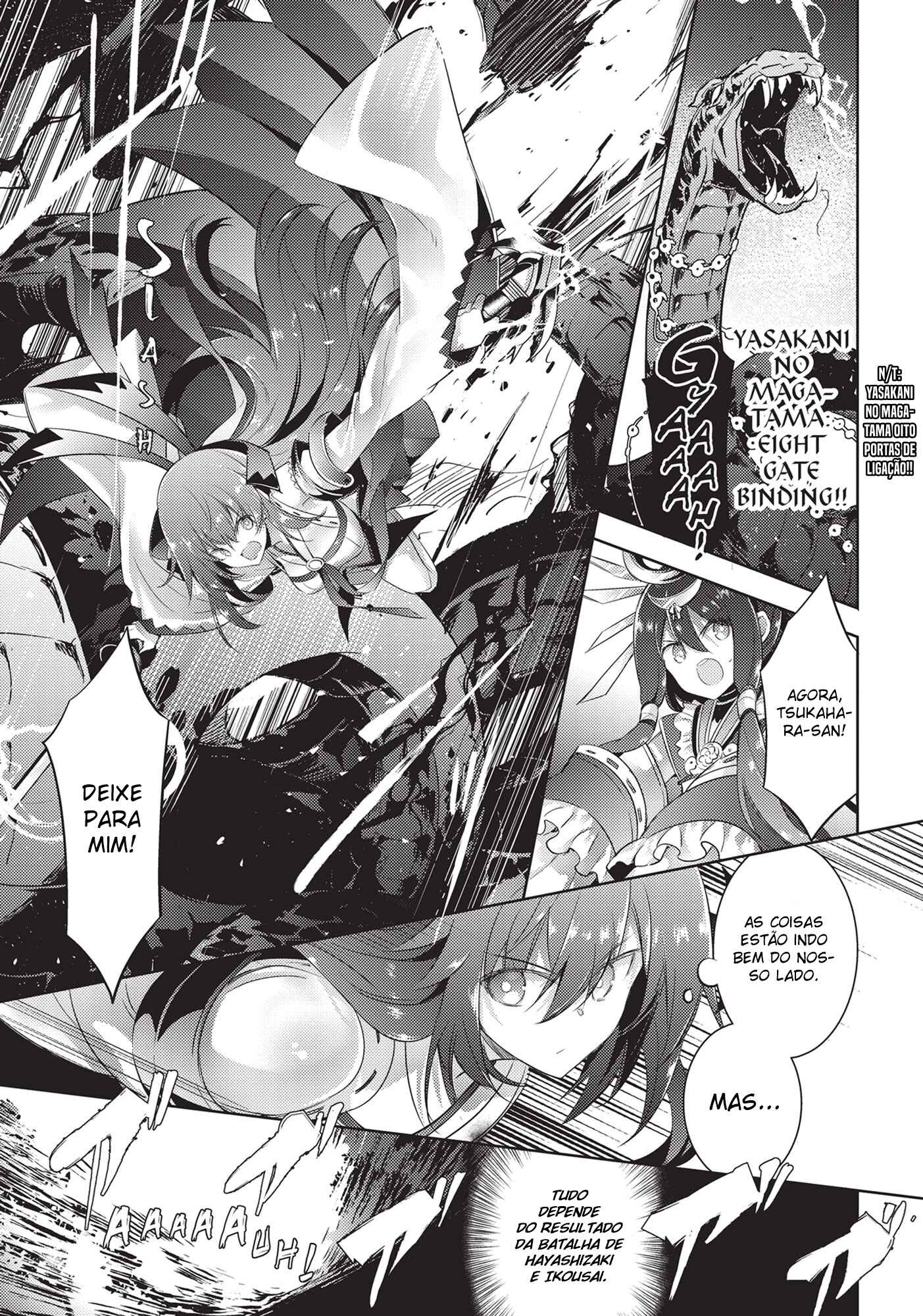 Magika no Kenshi to Shoukan Maou Chapter 74 - Page 4