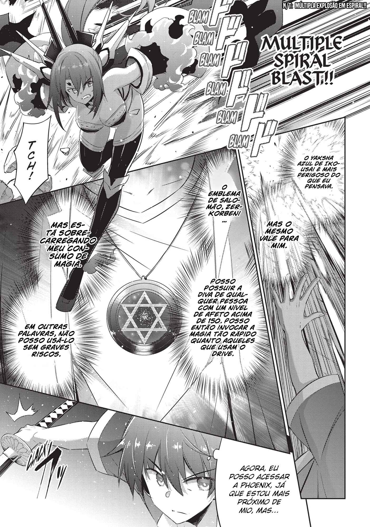Magika no Kenshi to Shoukan Maou Chapter 74 - Page 9