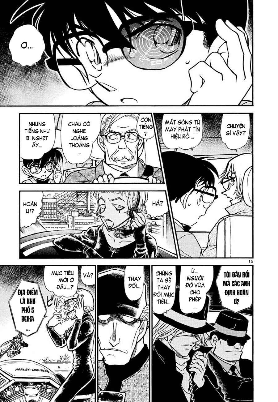 Meitantei Conan vs. Kuro-zukume no Otokotachi Chapter 9 - Page 14