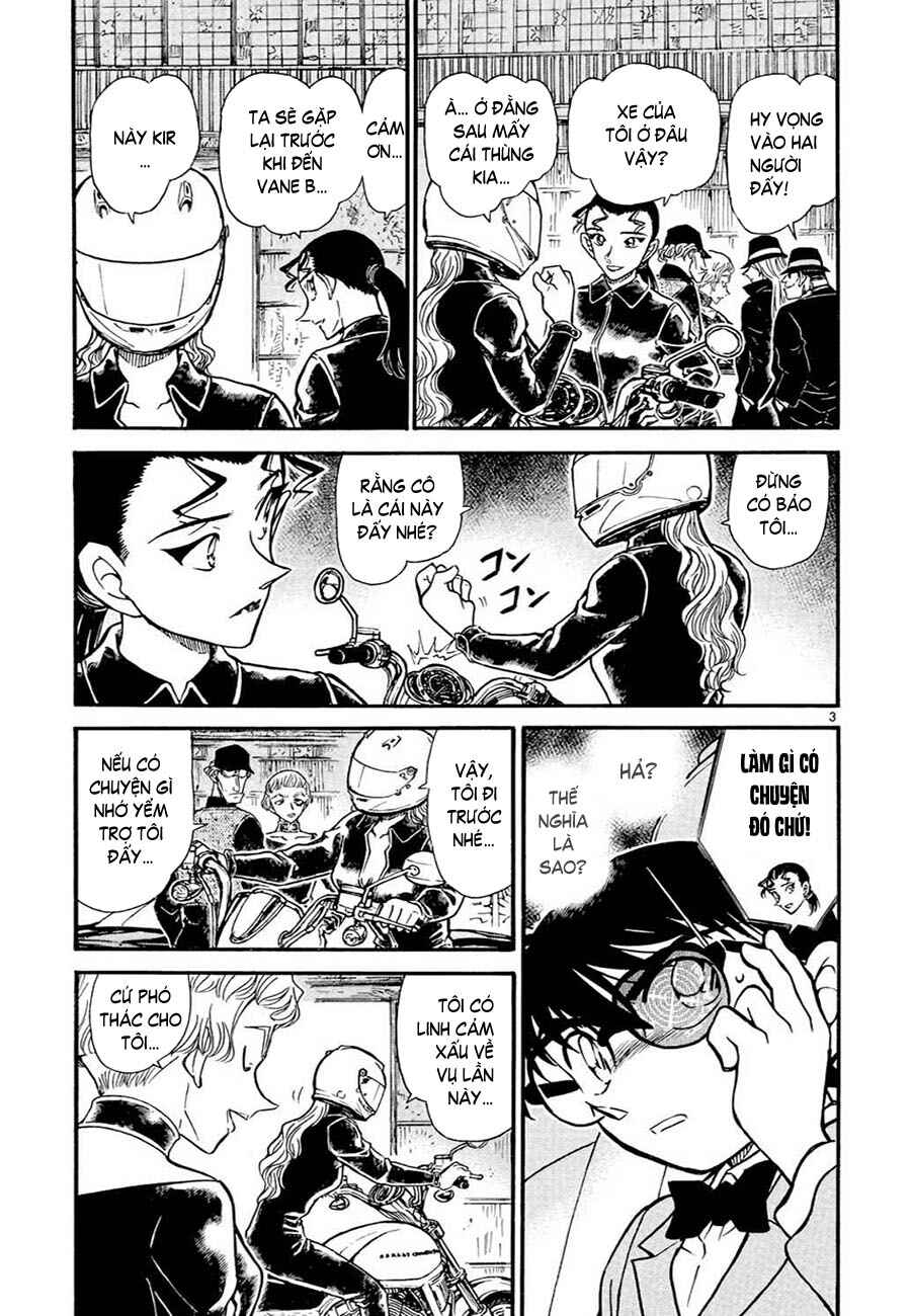 Meitantei Conan vs. Kuro-zukume no Otokotachi Chapter 9 - Page 2