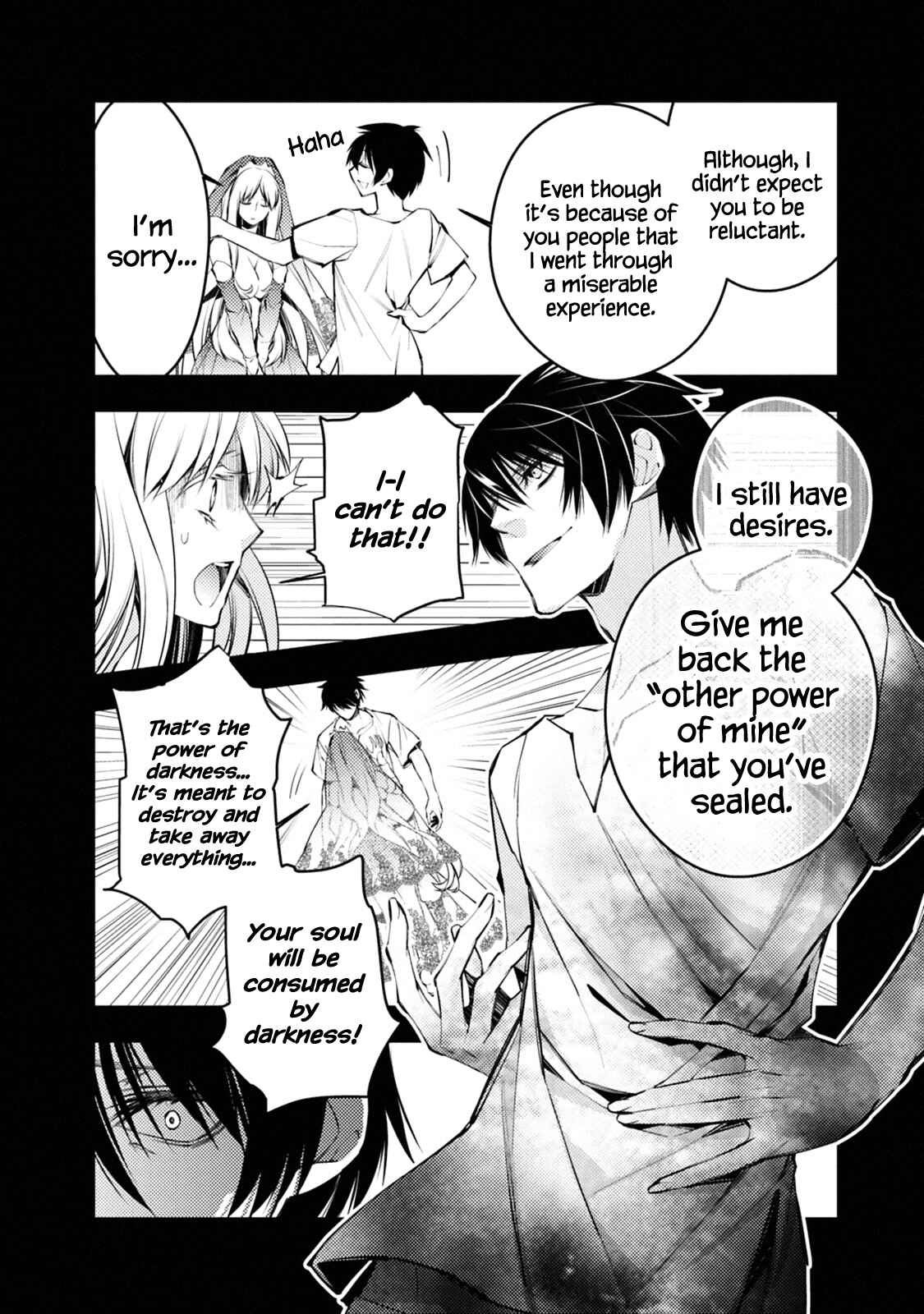 Fukushuu o Koinegau Saikyou Yuusha wa, Yami no Chikara de Senmetsu Musou Suru Chapter 2.1 - Page 8